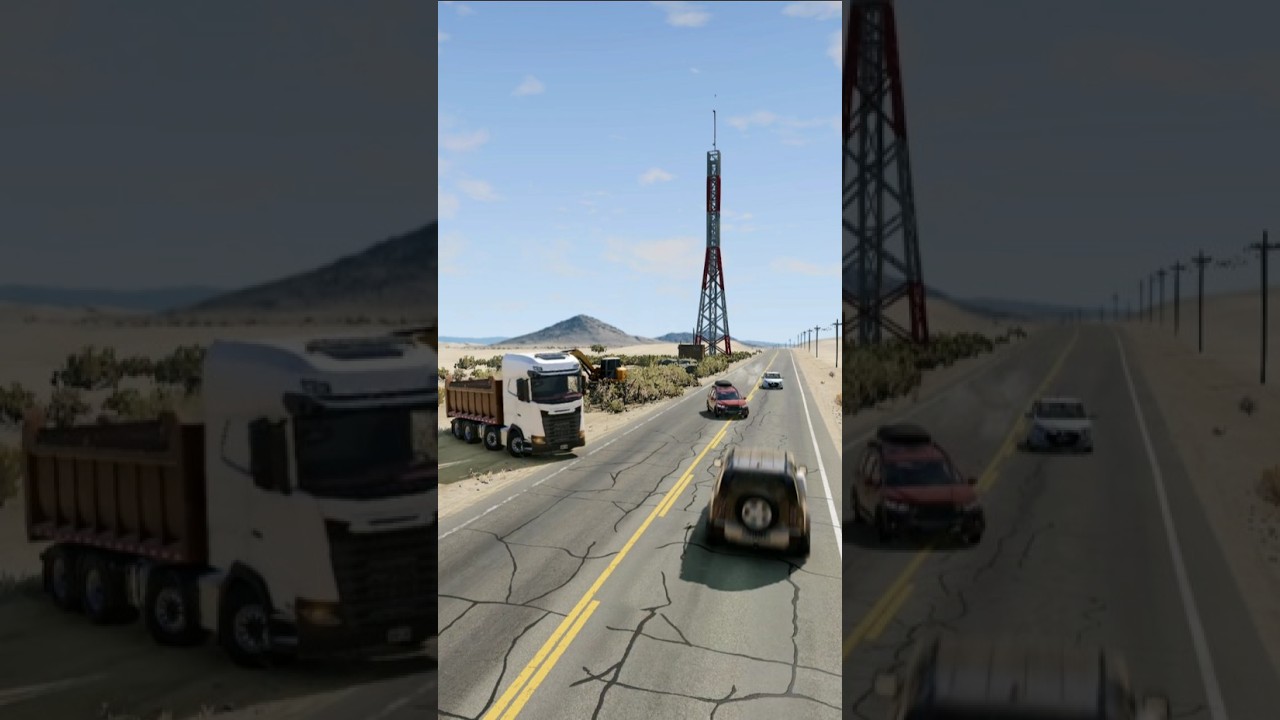 Download Realistic Highway Car Crashes #75 MP3