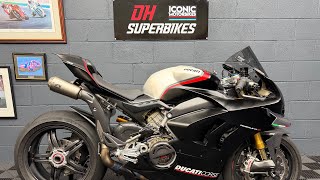 DUCATI PANIGALE V4 SP 2021 4000 MILES EXTRAS AKRAPOVIC CARBON PX SWAP RIZOMA @dhsuperbikes