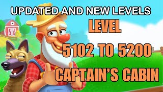 FARM JAM level 5102 to 5200 SOLVED Captain's Cabin Area