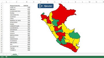Excel VBA 02 | Colorear mapa según ventas