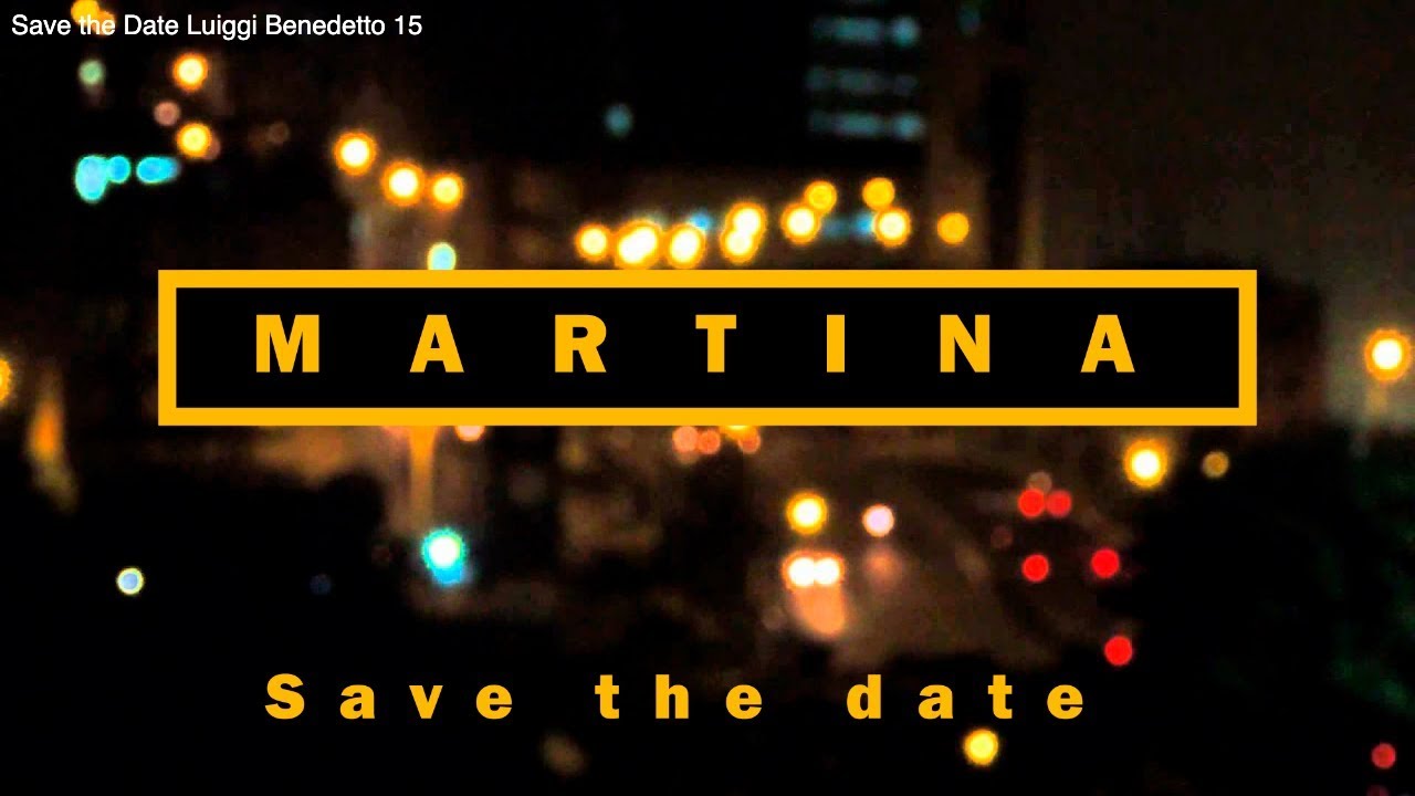 save the date xv