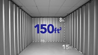 Commercial Self Storage unit 150 sq.ft.