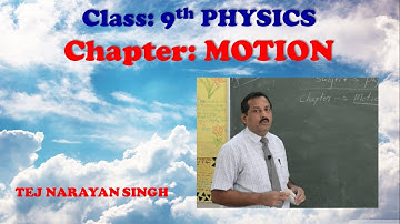 Motion by TNS Sir Physics for (Form B) Class 9th VBS
