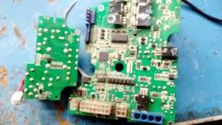 Solution of Display and Error 10 in single needle Auto new model