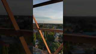 Help I am falling‼️😥‼️😥‼️😥‼️............... for the views 🔥 #highlife #drone #skyphotography #sunset