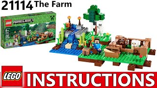 How To Build Lego 21114 The Farm 2014 Lego Minecraft Instructions