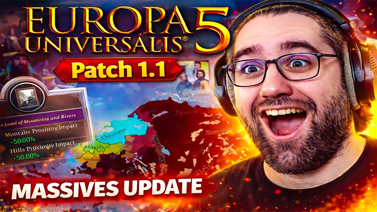Es wird IMMER besser! 🔥 EU5 Patch 1.1 bringt UNFASSBAR gute Features
