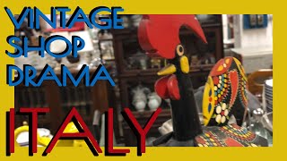 FANTASTIC VINTAGE SHOP IN ITALY + THRIFT HAUL! | Jan 2022 | EP24