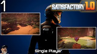 Satisfactory 1.0 Game Play | E1 Dune Desert Western Oasis Start
