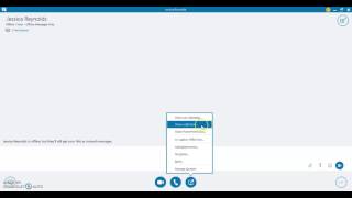 Share Screen or Files on Skype for Business