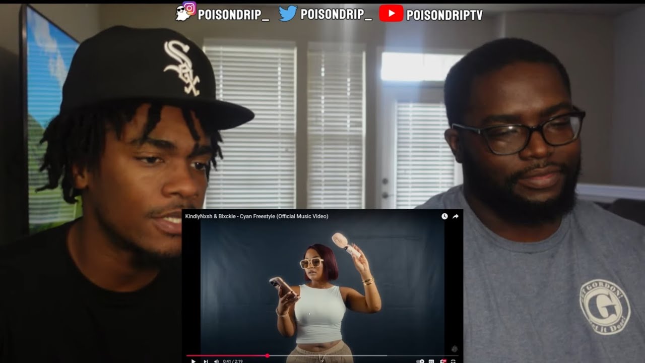 KindlyNxsh & Blxckie - Cyan Freestyle (Official Music Video) |REACTION!|