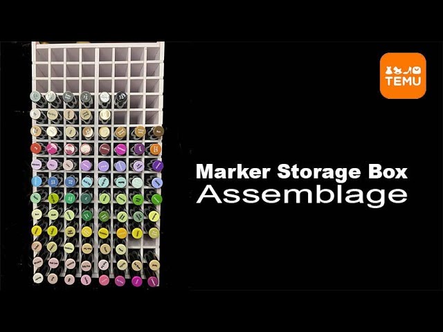 Marker Storage Box Assembly - from Temu 