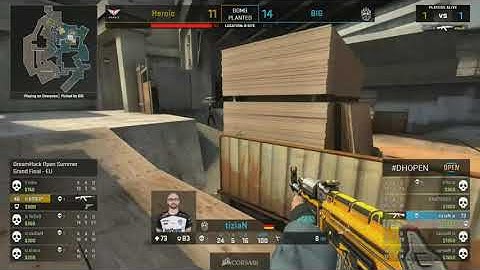 CS:GO DreamHack Open Summer 2020 Europe BIG vs Heroic Final highlight Part2