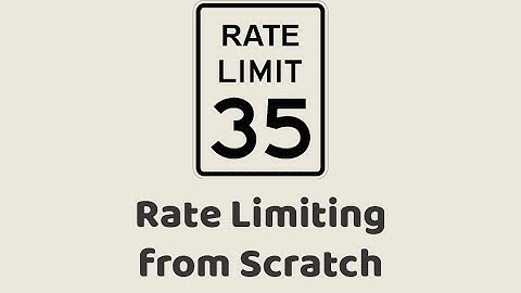 Episode #406 - Rate Limiting from Scratch | Preview