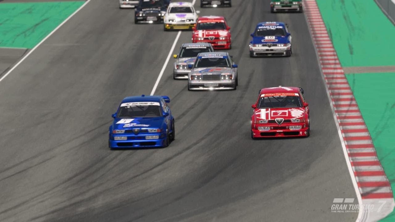 Gran Turismo 7 Power Pack -PS5- Alfa Romeo 155 V6 Ti - Circuit de Barcelona