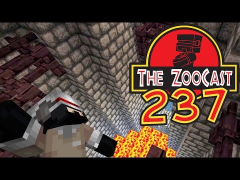 Minecraft Jurassic World (Jurassic Park) ZooCast - #237 There&rsquo;s Something About Portals!