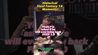 Yoshi P Is Asked If ffxiv  10 Will Ever Come Back 