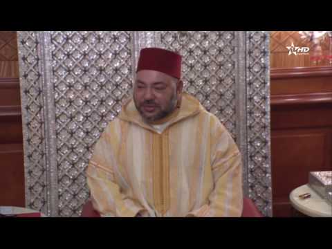 الملك يستقبل جمال الدين البودشيشي القادري