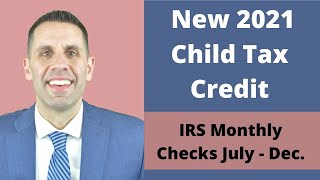 Higher 2021 Child Tax Credits Monthly Payments From Irs Beginning July 1st Youtube
