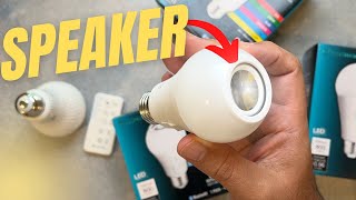 These Ecosmart Light Bulbs Have a SPEAKER Built-In?!