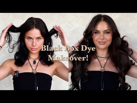 From Black Box Dye To Brunette Balayage!