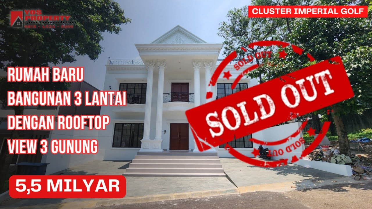 [ TERJUAL ] Rumah Baru Siap Huni Dengan Furnish || imperail Golf ...