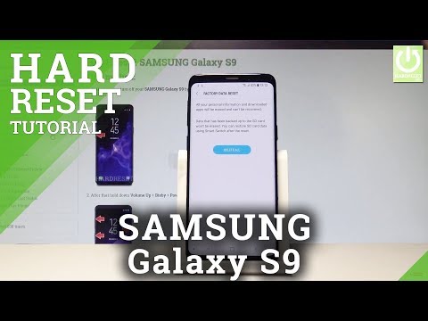 How to Hard Reset SAMSUNG Galaxy S9 - Wipe All Data / Restore Android