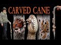 Carving a Southwestern Desert Cane