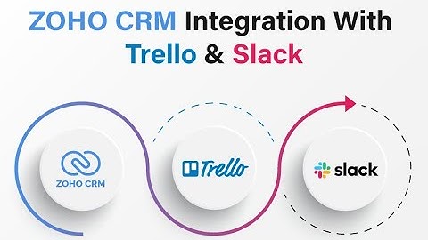 Zoho CRM Integration with Trello and Slack