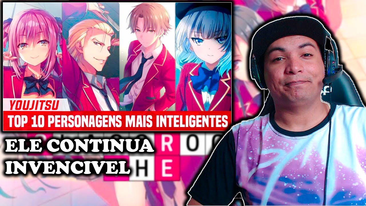 Top 5 personagens mais inteligentes de Classroom of the Elite