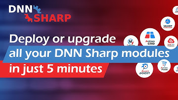 Deploy or upgrade all DNN Sharp modules in 5 minutes