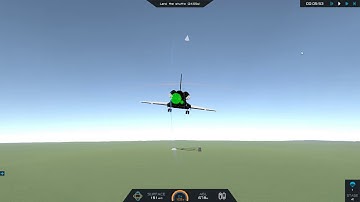 SimpleRockets: landing shuttle fail