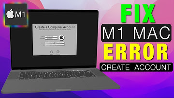 How To Fix Stuck in Create Computer Account - Computer Account Creation Failed Error in M1 Chip