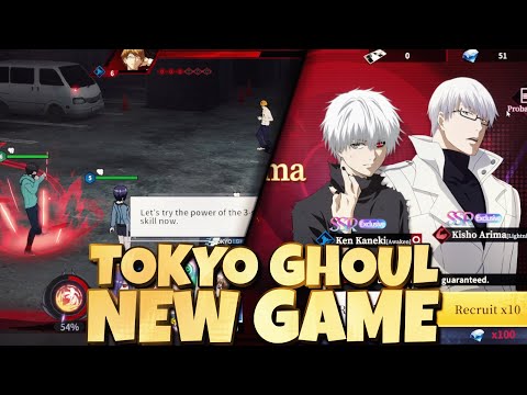 TOKYO GHOUL GRAND CROSS GLOBAL IS REAL (NEW TOKYO GHOUL GAME) OPEN BETA