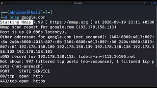 NMAP - Basic Scan
