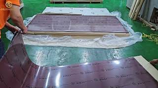 GOLDEN RICKY HPL | Anti-Fingerprint Laminate Solution for Furniture & Architecture
