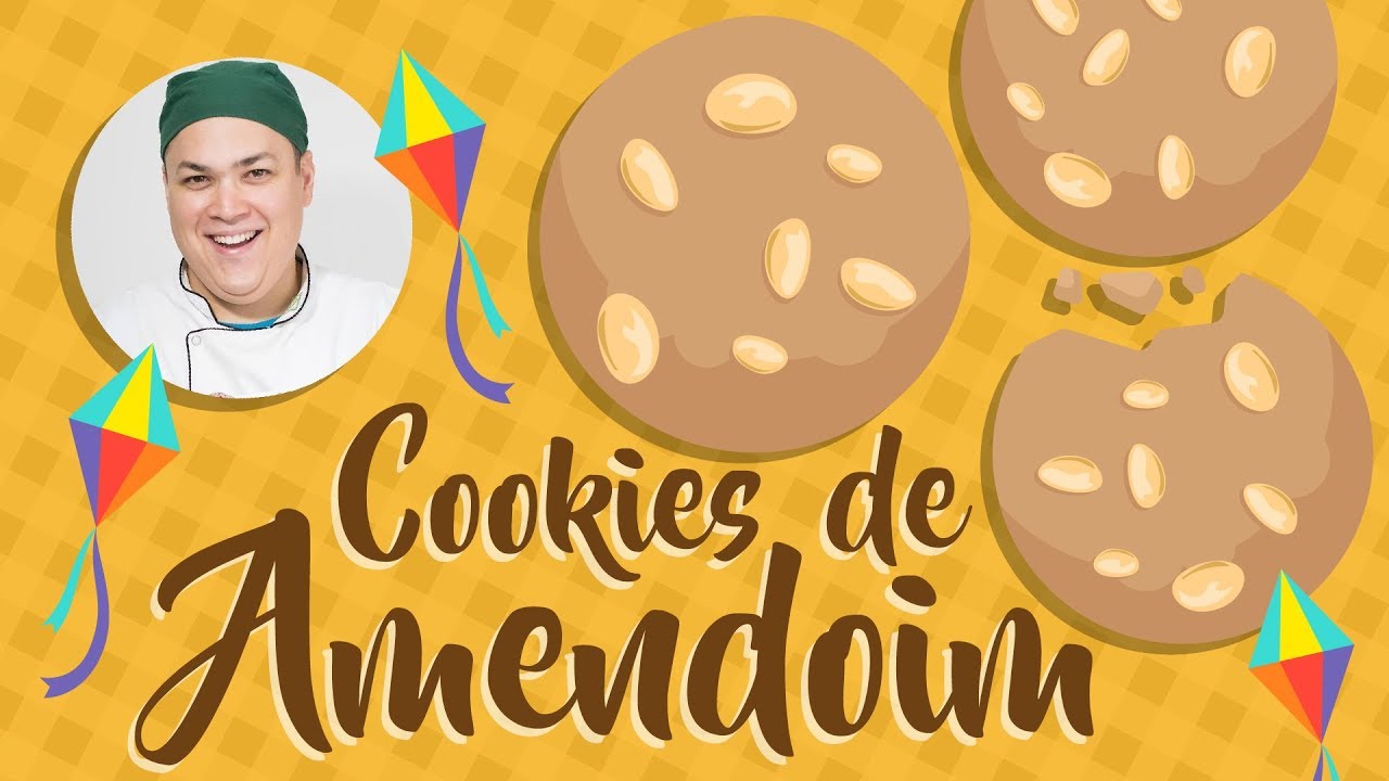 COOKIES DE AMENDOIM - RECEITA FÁCIL E DELICIOSA