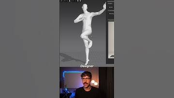 Type a pose, watch it animate #generativeai #3d #shorts