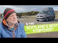 Is this scotlands best campervan stopover campervan camping campervanlife