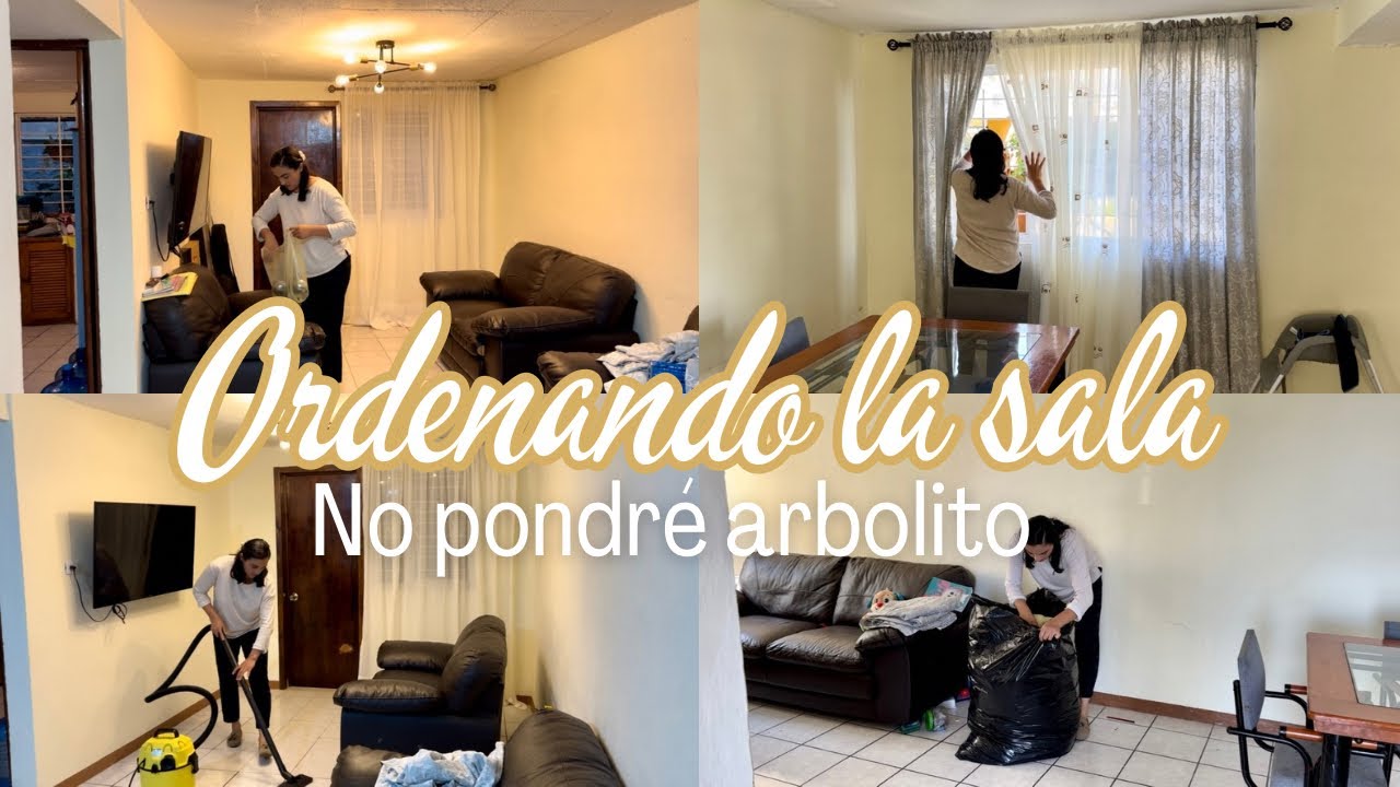 Ordenando y limpiando la sala🏡 | Limpieza para una casa en paz ✨| La armonía de un hogar limpio 🙌🏻