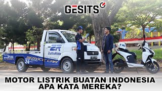 Gesits Si Motor Listrik Buatan Indonesia gesits