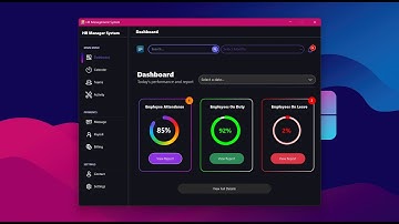 WinForms: Modernizing UI with Siticone NetFrameworkUI (Simple HR Manager UI🔥)