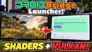 إعداد التظليل (Shaders) باستخدام Vulkan 26.2 عبر مشغل DroidBridge | إضافة Vitrail | تجاوز فحص Che... screenshot 2