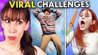 We Try 9 of The Wildest Internet Challenges!