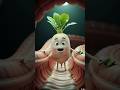 Radish Power: Clean Gut &amp; Smooth Digestion in Seconds!#RadishPower#SmoothDigestion#HealthyGut #3d