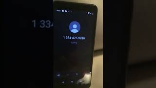 Scammer won’t answer it this call,lol..