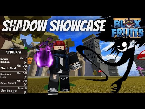 Shadow Fruit Showcase Blox Fruit 