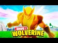 WOLVERINE DORADO en Fortnite (Skin nivel Dios)