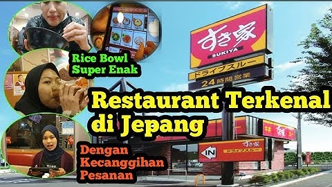 Chili Shirmp Rice Bowl di Sukiya Jepang‼️Enaknya Nuampol Banget‼️Cara Ordernya juga Canggih❗️