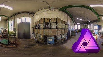 Affinity Photo Correcting Environment Maps